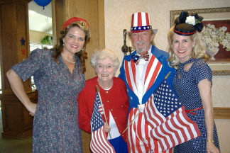 Patriotic Show with Uncle Sam